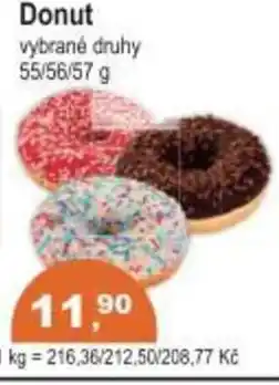 Coop Donut nabídka