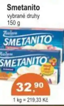 Coop Smetanito nabídka