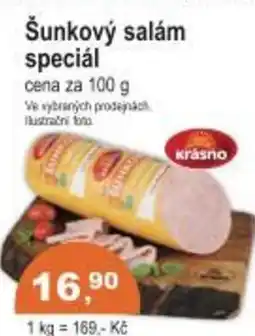 Coop Šunkový salám speciál nabídka