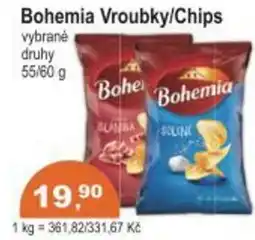 Coop Bohemia Vroubky/Chips nabídka
