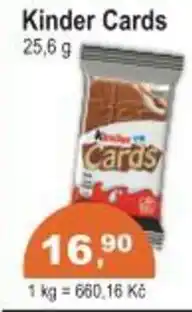 Coop Kinder Cards nabídka