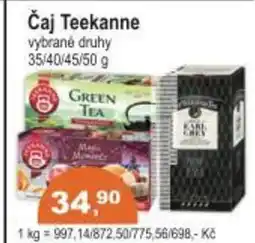Coop Čaj Teekanne nabídka