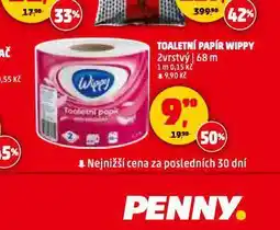 Penny Market Wippy toaletní papír nabídka