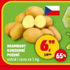 Penny Market Brambory konzumní pozdní nabídka