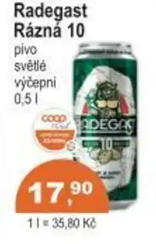 Coop Radegast Rázná 10 nabídka