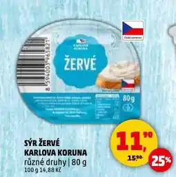 Penny Market Sýr žervé nabídka