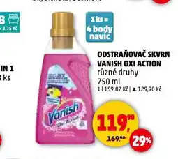 Penny Market Vanish oxi action odstraňovač skvrn nabídka