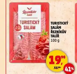 Penny Market Turistický salám nabídka