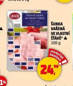 Penny Market Šunka vařená ve vlastní šťávě nabídka