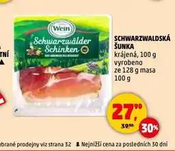 Penny Market Schwarzwaldská šunka nabídka
