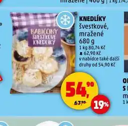 Penny Market Knedlíky nabídka