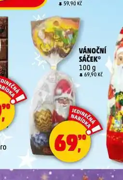 Penny Market Vánoční sáček nabídka