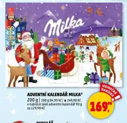 Penny Market Milka adventní kalendář nabídka