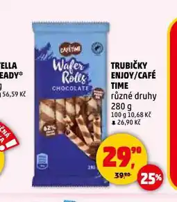 Penny Market Trubičky café time nabídka