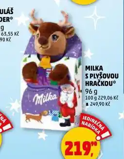 Penny Market Milka s plyšovou hračkou nabídka