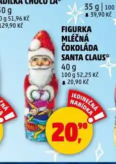Penny Market Figurka mléčná čokoláda santa claus nabídka