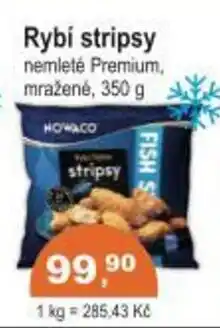 Coop Nowaco Rybí stripsy nabídka