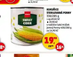 Penny Market Kukuřice sterilovaná nabídka