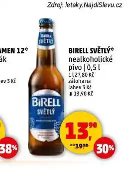 Penny Market Birell nealkoholické pivo nabídka