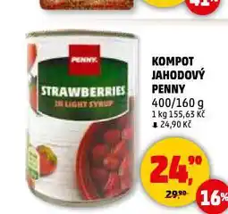 Penny Market Kompot jahodový nabídka