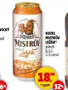 Penny Market Pivo velkopopovický kozel nabídka