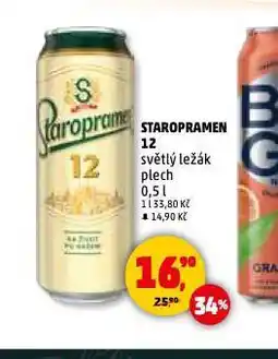 Penny Market Pivo staropramen nabídka