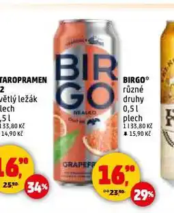 Penny Market Birgo nealkoholické pivo nabídka