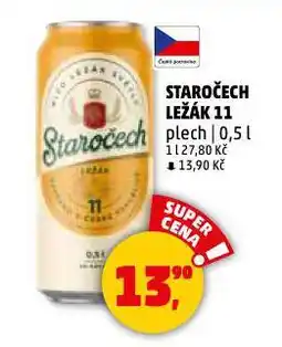 Penny Market Pivo staročech nabídka