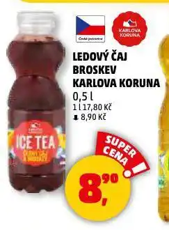 Penny Market Ledový čaj broskev karlova koruna nabídka