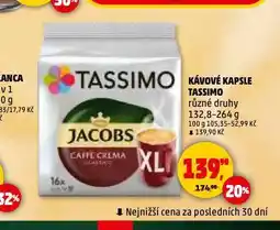 Penny Market Tassimo kávové kapsle nabídka