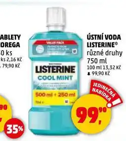 Penny Market Listerine ústní voda nabídka