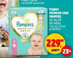 Penny Market Pampers dětské plenky nabídka