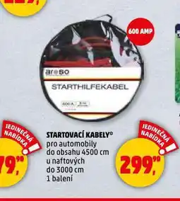 Penny Market Startovací kabely nabídka