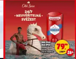 Penny Market Old spice deo stick nabídka