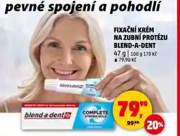 Penny Market Blend a dent fixační krém na zubní protézu nabídka