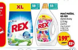 Penny Market Rex prací prostředek nabídka