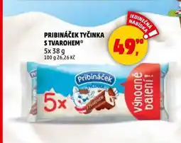 Penny Market Pribináček tyčinka s tvarohem nabídka