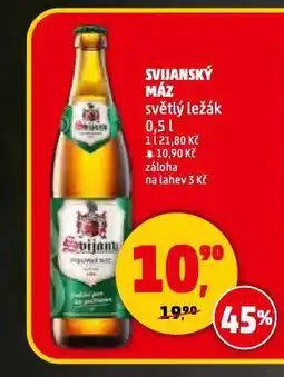 Penny Market Pivo svijanský máz nabídka