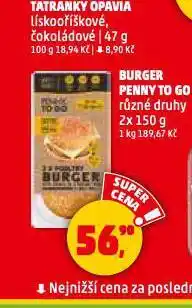 Penny Market Burger nabídka
