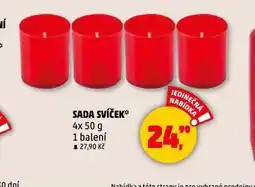 Penny Market Sada svíček nabídka