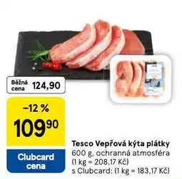 Tesco Vepřová kýta plátky nabídka