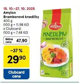 Tesco Amynol bramborové knedlíky nabídka