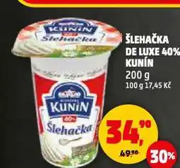 Penny Market Kunín šlehačka de luxe nabídka