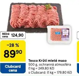 Tesco Krůtí mleté maso nabídka