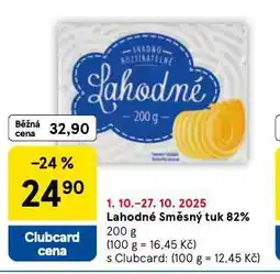 Tesco Lahodné směsný tuk 82% nabídka