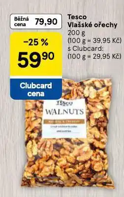 Tesco Vlašské ořechy nabídka