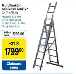 Tesco Multifunkční hliníkový žebřík nabídka