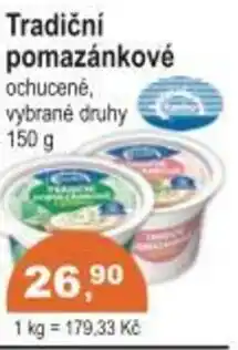Coop Ranko Tradiční pomazánkové ochucené nabídka