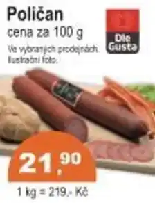 Coop Poličan nabídka