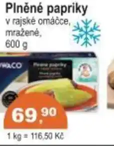 Coop Plněné papriky v rajské omáčce, mražené nabídka